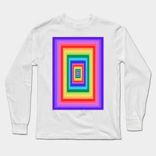 Hypnotic Rainbow Long Sleeve T-Shirt